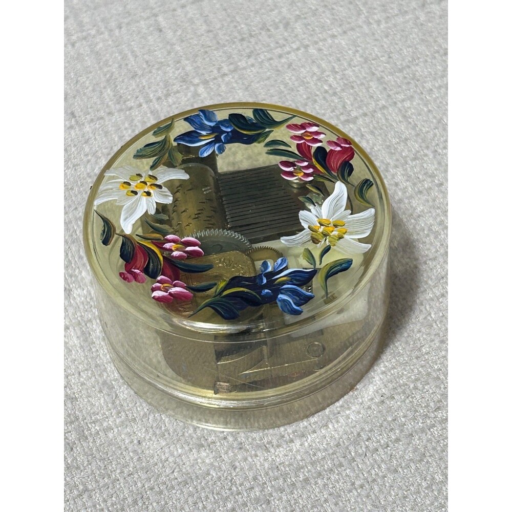 MAPSA Music Box Swiss Musical Movement Edelweiss